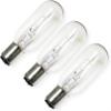 Eiko CAX-130V Ophtalmic Lamp Light Bulb; 50 Watts; 130 Volts; 775 Initial Lumens; Double Contact Bayonet (BA15d) Base; T8 Bulb; CC-13 Filament; Pack of 3 view 1