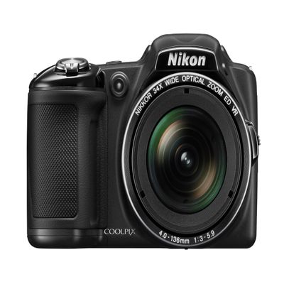 Nikon COOLPIX L830 16 MP CMOS Digital Camera with 34x Zoom NIKKOR Lens and Full 1080p HD Video (Black) (Renewed)