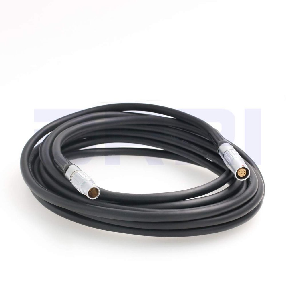 DRRI High Flex 1B PHG 10pin Female to FGG 10pin Male Microphone and PREAMPLIFIER Extension Cable for 2250 B&K