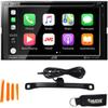 JVC KW-V950BW Compatible with CarPlay, Wireless Android Auto + Back-Up Camera view 1