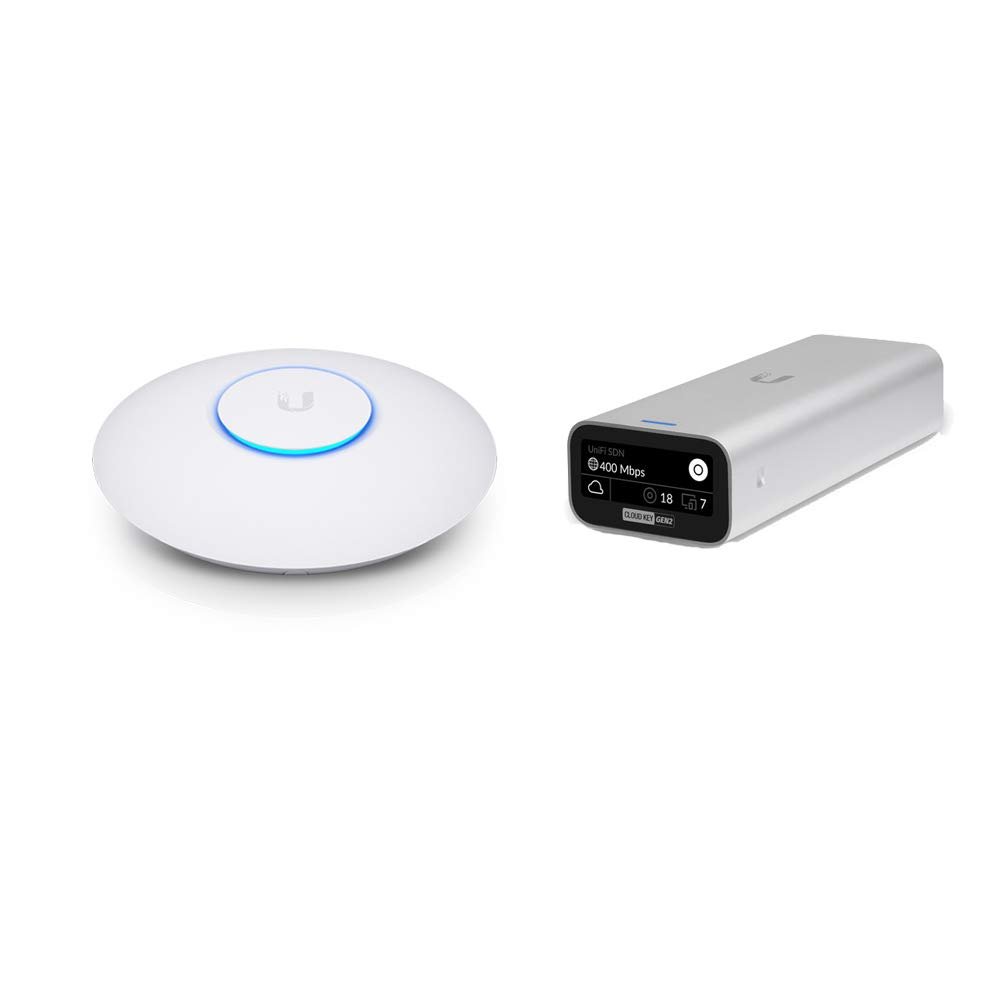 Unifi AC PRO UAP-AC-PRO 802.11ac Dual-Radio Wireless Access Point with UniFi Cloud Key Gen2 UCK-G2 Remote Cloud Management 2 GB RAM