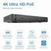 Anpviz AI 12MP 8CH POE NVR (12MP/8MP/6MP/5MP/4MP/3MP/1080P) Smart AI POE Network Video Recorder - Supports up to 8 x 12MP POE Cameras, 8-Channel Power Over Ethernet (Not Included HDD) NVR7608Q1-8P-A view 3