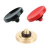Foto&Tech Soft Shutter Release Button Compatible with Fuji Fujifilm X-T5 X-T4 X-T3 X-T30 X-T30 II X-T20 X-PRO3 X100V X100F X-E4 X-E3 RX1R II RX10 IV III Leica M9 Nikon Df F3 (3 Pieces, RD+BK+GD) view 1