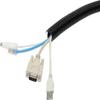 100 FT 1/4 6mm Black Split Loom Conduit Polyethylene Tubing Twice The Density of Our Competitors Guaranteed view 3