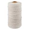 G2PLUS 328 Feet 3mm Natural Cotton String for Crafts,Gift Wrapping Twine,Arts & Crafts, Home Decor, Gift Packaging (Beige) view 1
