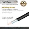 Conext Link RJ9 4P4C Modular Telephone Handset Cable Receiver Coil Cord Wire (10 Feet, Black) view 2