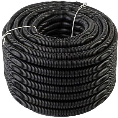 100 FT (2 PCS of 50 FT.) 1/2 13mm Black Split Loom Conduit Polyethylene Tubing Twice The Density of Our Competitors Guaranteed