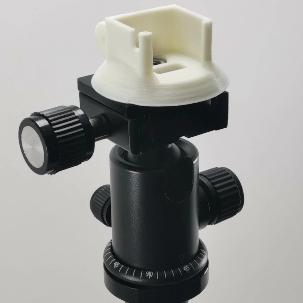 3D Cabin DJI Osmo Pocket Stand/Action Camera & Tripod Mount White
