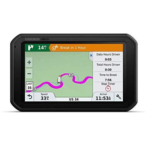 Garmin Dezl 780 LMT-S 7-Inches Advanced Truck Navigator (Renewed)