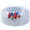 4 Pack 100 Ft Tainston BNC Video Power Cable BNC Extension Wire Video Security Camera Cord with Connectors for CCTV Camera DVR Surveillance System view 4
