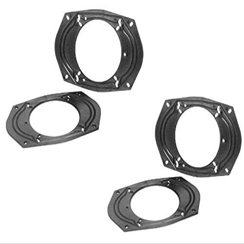 2 Pair 6x9/6x8/5.25/6/6.5" Universal Car Stereo Radio Speaker Install Adapter Bracket Plates
