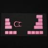 14 Keys Function Supplement Keycap Top Printed Keyset OEM Profile for Cherry MX Switches Mechanical Keyboard DIY Replacement (Pink) view 2
