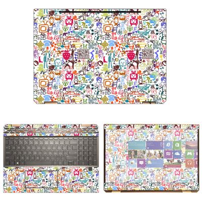 Decalrus - Protective Decal Skin Sticker for HP Spectre X360 15-DF0033DX (15.6" Screen) case Cover wrap HPspectre15_DF0033dx-13