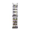 FixtureDisplays CD Tower Media Rack DVD Organizer Video Game Blu Ray Storage Holds 176 Single CDs 18469 view 1