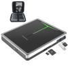 Guamar External DVD Drive for PC: USB-C CD Burner Player for Laptop Mac Windows 11 with SD/TF Slot/2 USB Ports/Carrying Case Read Write Music/Movie/Photo Portable Plug & Play view 1