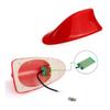 1pc Piano-Like Painting Car Radio Shark Fin Antenna for H/yundai ix35 Car Aerials Antenna Signal Red view 2