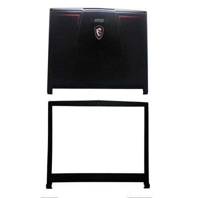 Compatible Replacement for MSI GP63 MS-16P4 LCD Rear Top Lid Back Cover LCD Front Frame Bezel