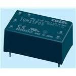 COSEL TUHS5F24 AC-DC Power Supply Single Output: 5.28W 24V 0.22A, Enclosed, 83% Eff, 6-DIP Thru H, 1.13" X 0.50" X 0.69", Input: 85-264 VAC, 120-370 VDC