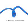 Aoneky Outdoor 10mm 49ft Static Utility Rope, Heavy Duty Polyester Rope for Pulling, Rigging, Tree Work & Hunting, Gym Fitness, 2000LB Tensile Strength, Blue view 2