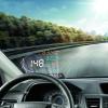 Car Headup Display, 5.5'' Large Screen OBD II Car HUD Display Auto Windshied Reflective Screen Speed Display Multi Color Screen Projector for Cars, Plug & Play, Overspeed Warning view 2