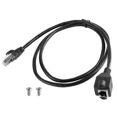 RJ45 Network Cable Extension Cable 8-Core Cable Extender(2m 1.5m 1m 0.5m 0.25m) Pack of 1 (0.5)