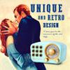 Retro Bluetooth Speaker, Vintage Radio-Greadio FM Radio with Old Fashioned Classic Style, Strong Bass Enhancement, Loud Volume, Bluetooth 5.0 Wireless Connection, TF Card and MP3 Player (Blue) view 4