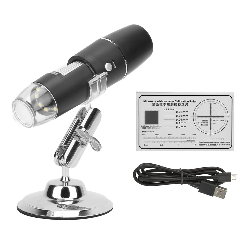 1000x Portable Digital Industrial Microscope Camera Optical Lens W04