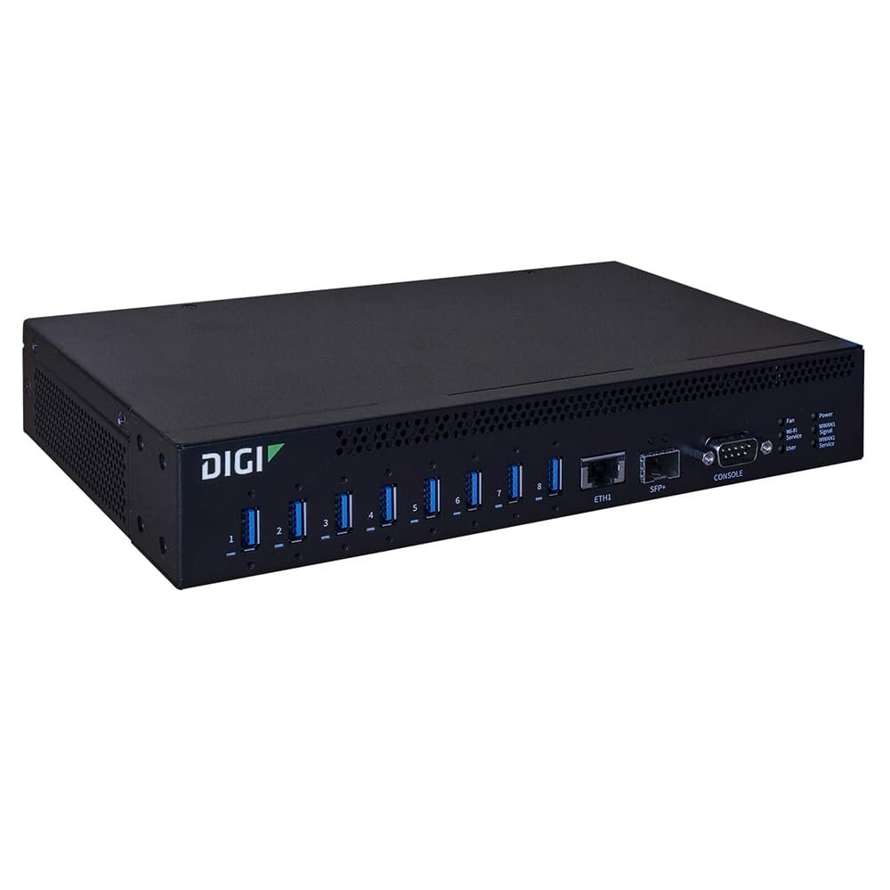 Digi AnywhereUSB 8 Plus - Advanced USB Connectivity Hub for Professional Environments