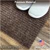 KOECKRITZ Stair Treads 8" x 36" (6 in Pack)  Non-Slip Indoor/Outdoor Carpet for Wooden Steps  Rubber Backed, 1/4" Thick  Fudge Ripple  Safe for Kids & Pets view 4