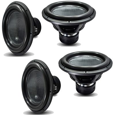 Harmony Audio 4X HA-ML182 Monolith 18" Competition SPL Sub 3500W Dual 2 Ohm Subwoofer