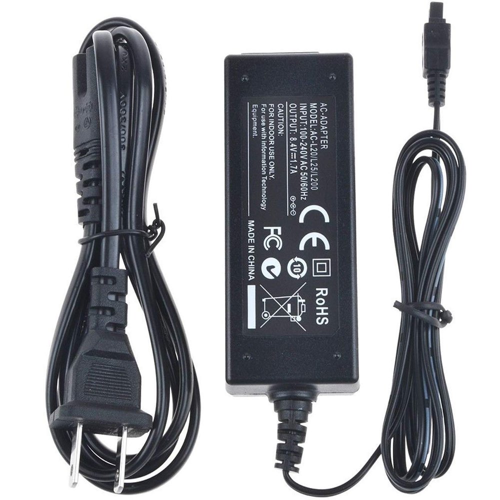 Sunny-room AC Power Adapter Charger for Sony HDR-CX350V, HDR-CX360V, HDR-CX370V, HDR-CX380, HDR-CX390 Handycam Camcorder