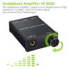 LiNKFOR USB DAC and Headphone Amplifier, Coaxial/Optical/6.35mm Headphone Output, USB to Coaxial S/PDIF Digital to Analog Converter Comaptible with Windows XP 7 10 and Mac PS4 PS3 view 3