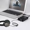 LiNKFOR USB DAC and Headphone Amplifier, Coaxial/Optical/6.35mm Headphone Output, USB to Coaxial S/PDIF Digital to Analog Converter Comaptible with Windows XP 7 10 and Mac PS4 PS3 view 4