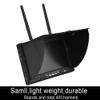 FPV Monitor Dual Receiver 5.8GHz 40Channels 7Inch LCD Monitor/Display Screen Receiver Monitor for FPV Drone Quadcopter with Wireless Receiver 140/120 Degree view 2