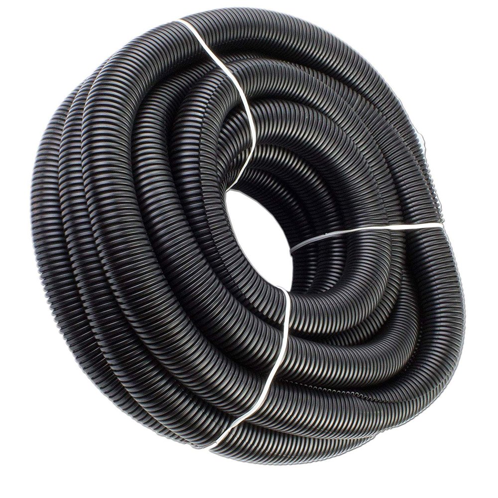 10 FT 1 25mm Black Split Loom Conduit Polyethylene Tubing Twice The Density of Our Competitors Guaranteed