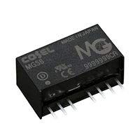COSEL MGS61212 Isolated DC-DC Converter Single Output: 6W 12V 0.5A, Input: 12(9-18) V 0.57A, 89% Eff, Remote On/Off, OCP, 7-SIP Thru H, 0.87" X 0.48" X 0.38"