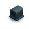 Durable Cavoline Cable Management Clips - Pack of 6 Large Graphite Self-Adhesive Cable Channeling Clips for 2 Cables - Perfect for Cable and Wire Management - Great for Holding Electrical Cables view 1