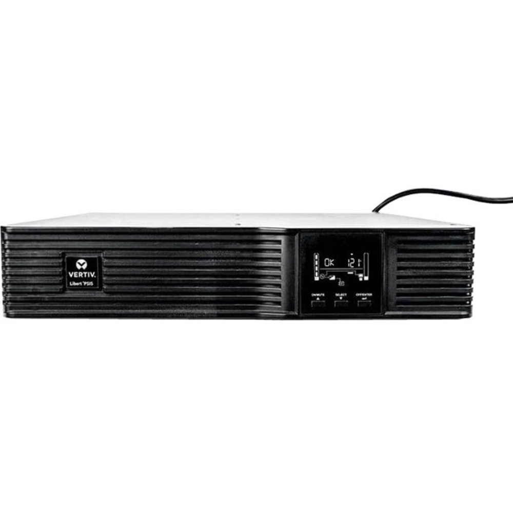 Vertiv - PSI5-1500RT120N - Vertiv Liebert PSI5 UPS - 1500VA/1350W Line Interactive, Rack/Tower, with NIC - 2U Tower/Rack Convertible - AVR - 4 Hour Recharge - 6 Minute Stand-by - 6 x NEMA 5-15R