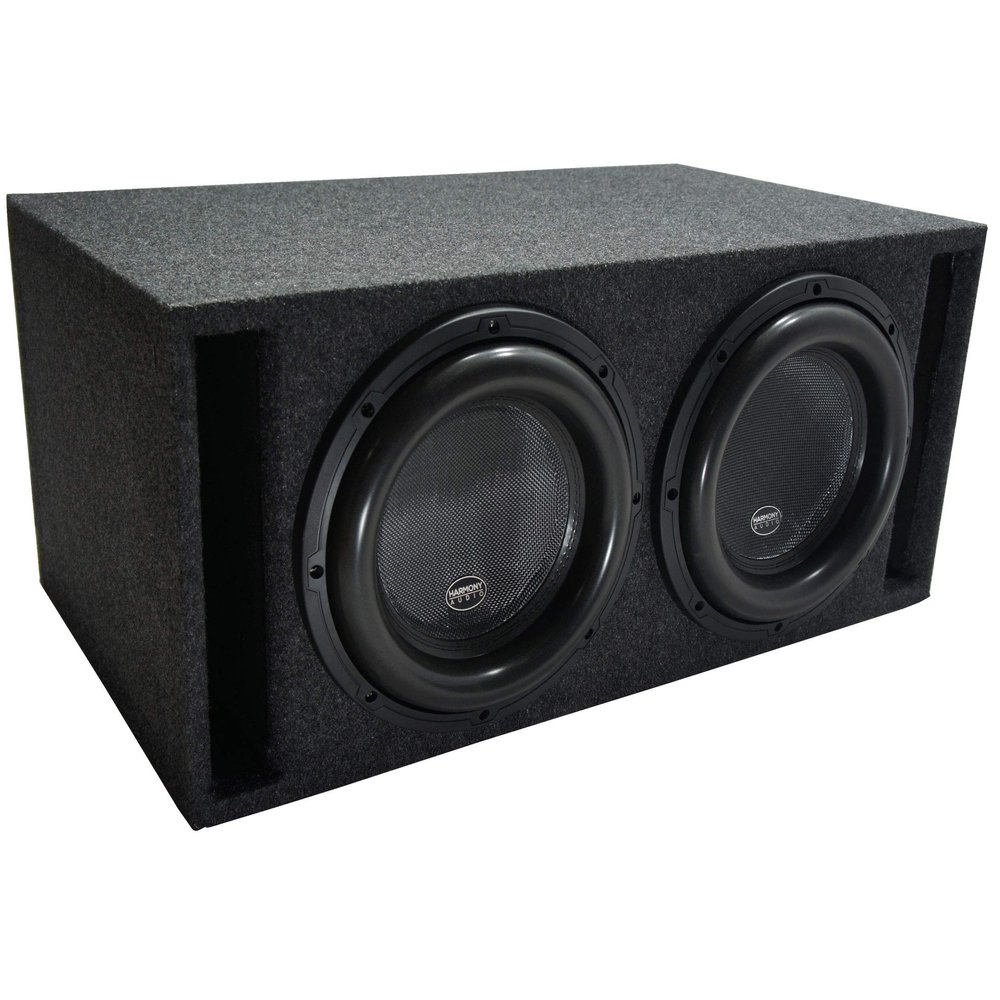 Harmony Audio HA-ML151 Competition Loaded Dual 15" Sub 6400W Vented SPL Sub Box