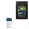 BoxWave Screen Protector Compatible with Kindle Fire (1st Gen 2011) - ClearTouch Crystal (2-Pack), HD Film Skin - Shields from Scratches view 1
