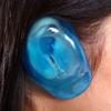 Rotekt 2pcs Blue Ear Cover Dye, Anti Staining Plastic Guard Earmuffs From The Dye, Reusable Ear Cover Protector for Home Salon Shower view 3