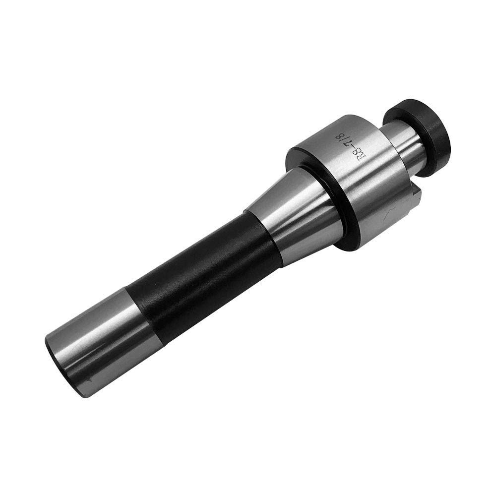 MH GLOBAL R8 Shank Shell Mill Arbor Adapter for Bridgeport Milling Drilling Machine 7/8"