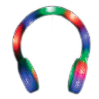 blinkee Light Up Multicolor Foam Headphone