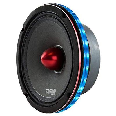DS18 LRING15 15 RGB LED Speaker Ring Waterproof Multi-Color LED Light Ring for Car Audio Speakers & Subwoofers, Marine Grade, Easy Install Spacer Mount / Single