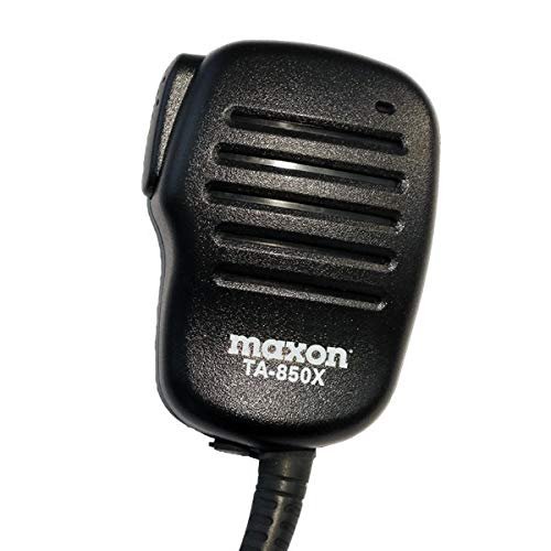2-Pin Heavy Duty Shoulder Speaker Microphone for Maxon TecNet TJ-3000 TP-5000 TP-8000 TP-8000R TS-2000 and TS-3000 Two Way Radios