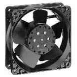 EBM PAPST 4650N-465 (Price/EA) AXIAL Fan, 105.53CFM, 119MM, 230V, 50DBA; Nominal Rated Voltage AC:230V; Fan Frame Type:Square; Frame Size:119MM; External Depth:38MM; Bearing Type:Sleeve Bearing; A
