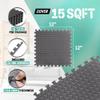 Yes4All EVA Interlocking Mats, Puzzle Floor Tiles, Foam Floor Padding with Border for Furniture, Home Space, Living Room, Garage 11,15,32,99 SQFT view 2
