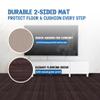 Yes4All EVA Interlocking Mats, Puzzle Floor Tiles, Foam Floor Padding with Border for Furniture, Home Space, Living Room, Garage 11,22,32 SQFT view 3