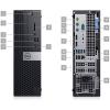Dell OptiPlex 7070 Desktop Computer - Intel Core i5-9500 - 8GB RAM - 256GB SSD - Small Form Factor view 4