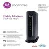 Motorola MB7420 16x4 DOCSIS 3.0 Cable Modem, Up to 686 Mbps High-Speed Internet, Wide ISP Compatibility, Compact Design (Renewed) view 4